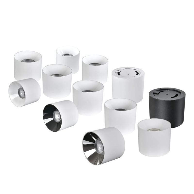 Круглый светодиодный потолочный светильник, потолочный светильник для гостиной, спальни, коридора, антибликовое освещение COB/SMD10W12W15W18W24W, бытовое освещение