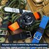 Для Casio G-SHOCK Big Mud King Поколение 5463 GWG-1000GB Модифицированный Мужской Спортивный Уличный Ремешок для Часов из Нейлонового Холста