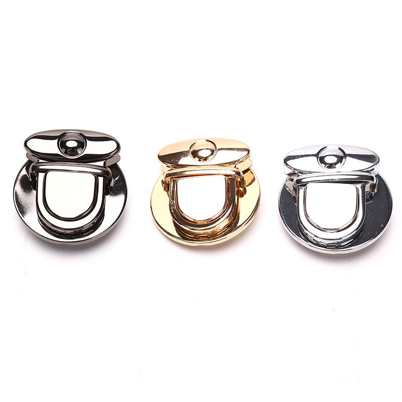 Metal Lock Bag Case Buckle Clasp For Handbags Shoulder Bags Purse Accessories