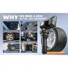 AUTEL MX Sensor Набор из 4 шт. 8 шт. 433 315 МГц Датчик TPMS Инструменты для ремонта шин MaxiTPMS Pad Монитор давления в шинах Программируемый MX-Sensor