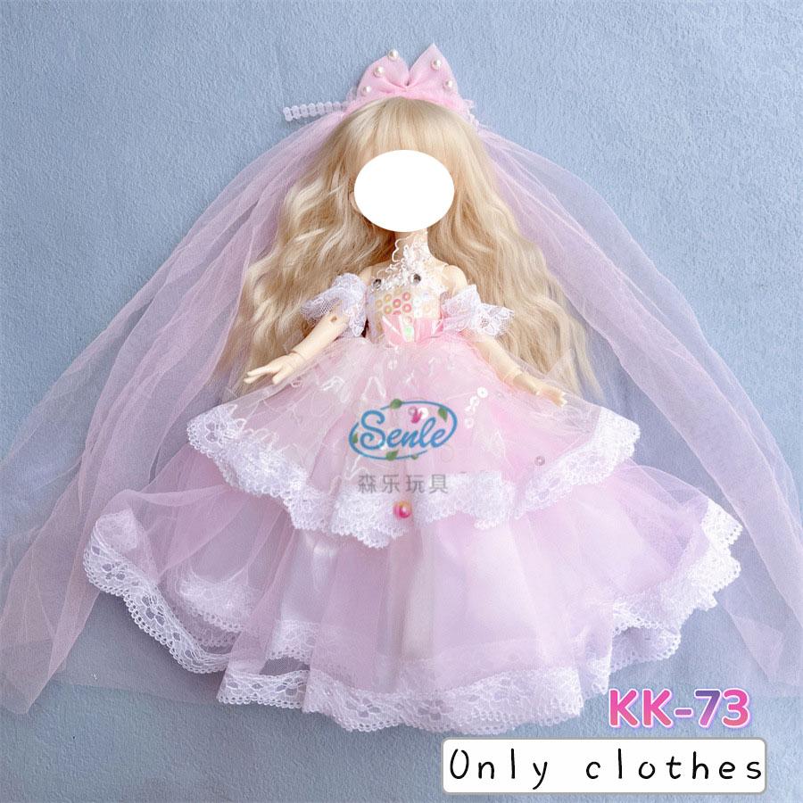 Красивое платье KK Одежда для кукол Prinss для 30 см 1/6 BJD DIY Одежда для переодевания кукол Юбка Куклы Милый Повседневный костюм Носки Игрушки Аксессуары