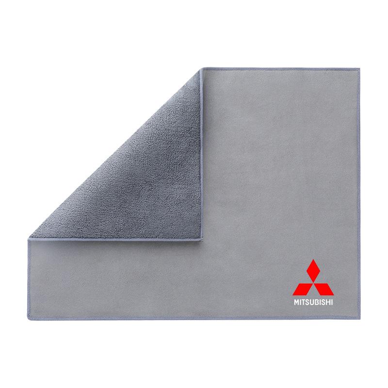Microfiber Cleaning Car towel Clean Rags Car accessories For For Mitsubishi Pajero Outlander Montero Lancer Triton l200 Galant