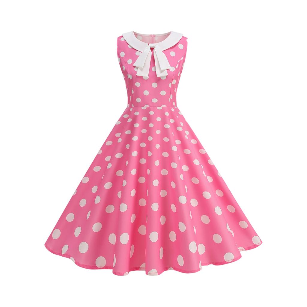 Женское модное цветное платье без рукавов