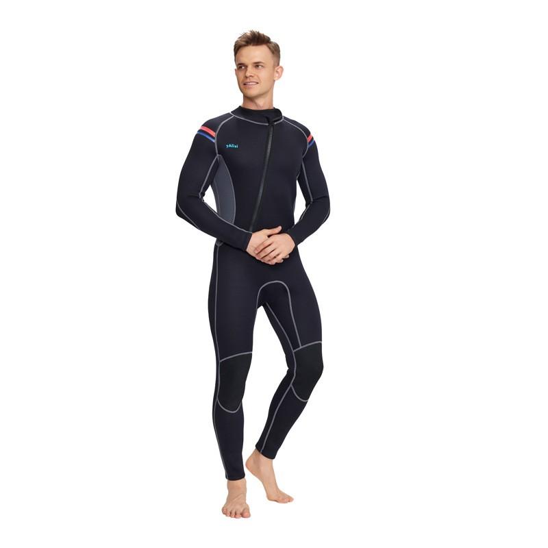 3mm Neoprene Fullsuit Wetsuit Men Women Warm Surfing Diving Snorkeling Winter Swimming Fall Use