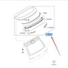 LR038593 Rear Spoiler for Land Rover Range Rover 2013-2018
