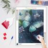 5D Diamond Painting Butterfly Animal Kit Pictures Of Rhinestones Mosaic  Handmade For Home Decors 30x40cm/12x16inch