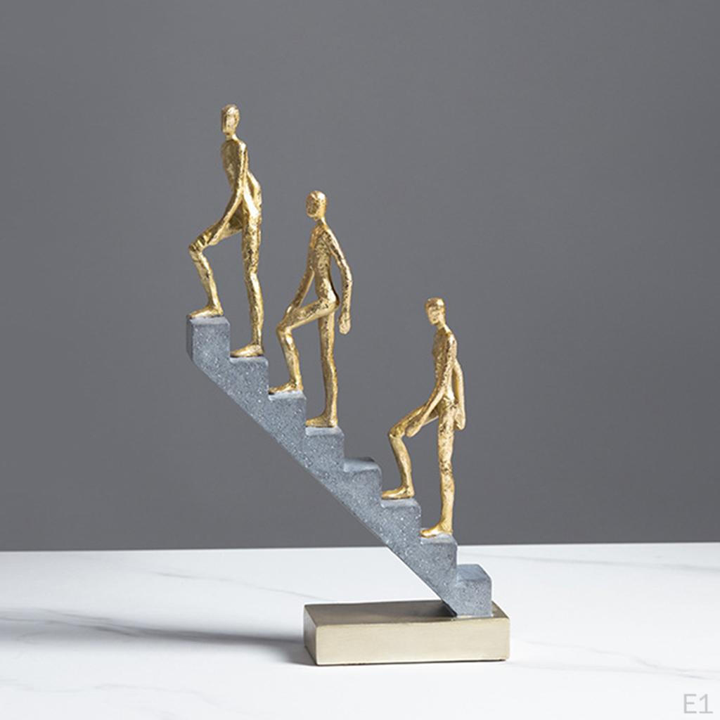 Скульптура Мыслителя на Верхнем Этаже Современная Статуэтка Думающего Человека Декоративное Украшение для Полки в Доме