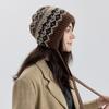 Вязаные ремешки Fair Isle, сумки, шапки, рукава, защита для ушей, ветрозащитные и теплые, мужские и женские осенне-зимние шерстяные шапки, французские шапки