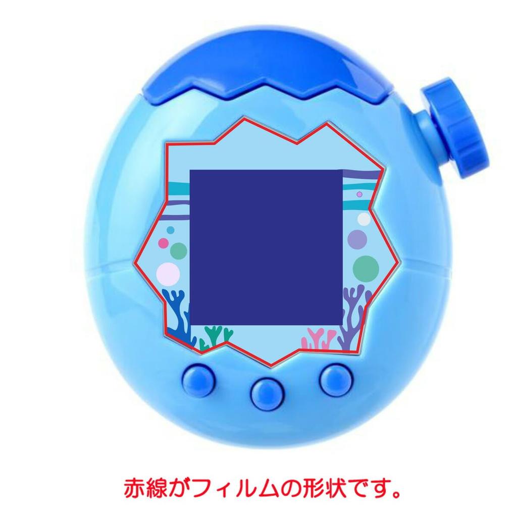 Защитная пленка ClearView Tamagotchi Paradise Твердость 9H Высокая твердость 9H Сделано в Японии [Набор 2] [Высокая защита от бликов] Антибликовая, Пленка,