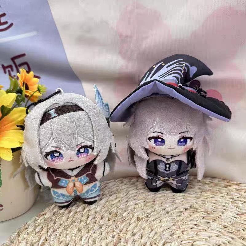 Хонкай: Плюшевые куклы Honkai Star Rail: Герта, Черный Лебедь, Робин, Светлячок. Игровая аниме-фигурка, мягкие игрушки, подвеска-брелок в виде тела морской звезды