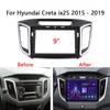 Автомобильная радиостанция для Hyundai Creta IX25 2015 2016 2017 2018 2019 Установка автомобильного стереофонического головного устройства Комплект рамки приборной панели