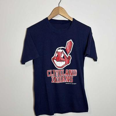 Новая винтажная футболка Cleveland Indians Подарок для фанатов Унисекс S-5XL Ss2254