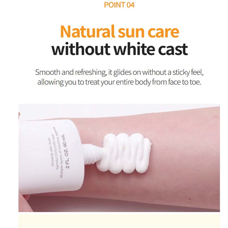 Atomy Солнцезащитный крем White - SPF 50+ PA+++, широкий спектр защиты от УФ-излучения, легкий и нежирный, 60 мл