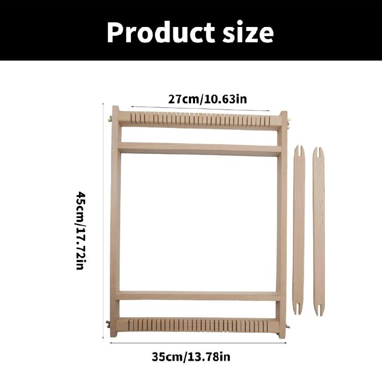 Ткацкий станок Тканый гобелен Тканый Съемный Вязальный станок Вязальные аксессуары Материалы для рукоделия для взрослых