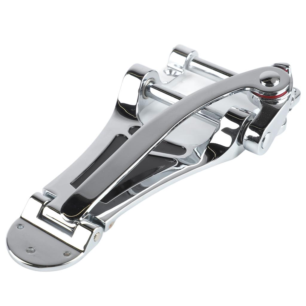 Guitar Tailpiece Replacement Electric Guitar Tremolo Bridge Metal Tailpiece with Hand Crank