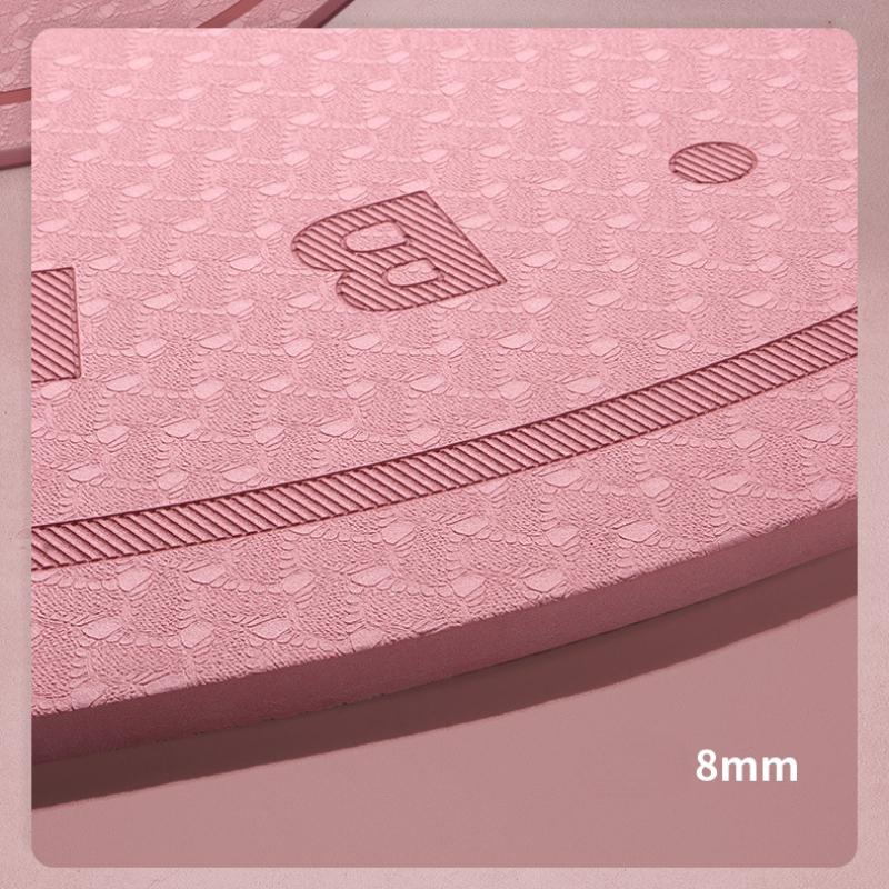 Утолщенная бесшумная скакалка 8 мм для фитнеса и спорта, звукоизоляционные и амортизирующие подушечки для скакалки в помещении, коврик для йоги