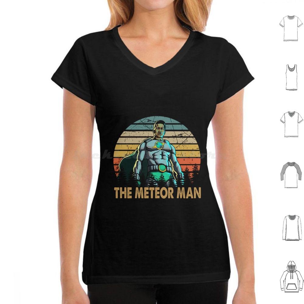 A Superhero Graphic Vintage Color T Shirt Cotton Men Women DIY Print The Meteor Man Comedy American Superhero Comedy Film
