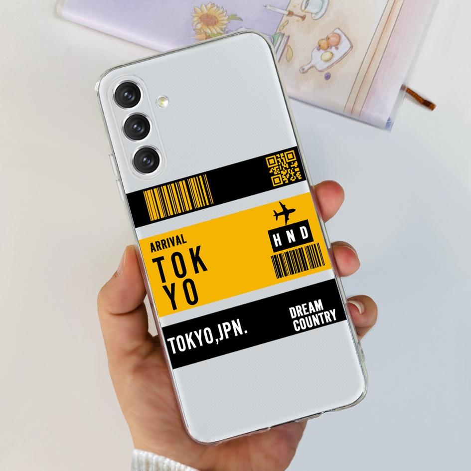 Чехол для Samsung A24 4G 2023 Популярный Цветочный Астронавт Прозрачная Крышка Мягкий Чехол для Телефона Для Samsung A24 A14 5G SM-A146B A 24 Сумка