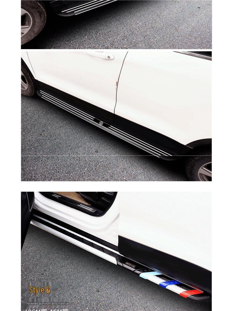 Боковые подножки и приветственные педали для Volkswagen Touareg, Tiguan L/X, Tayron/X