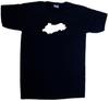 Albania Outline V-Neck T-Shirt