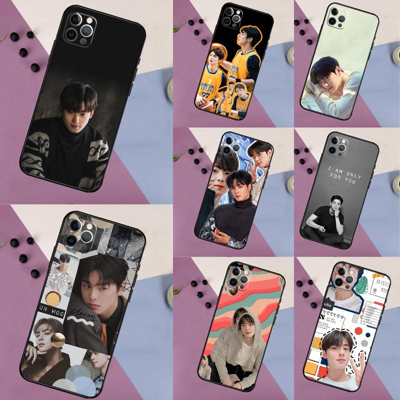 Ча Ын У корейский актер певец Чехол Для Realme C63 C61 C55 C51 C53 C25 C65 C67 C71 C75 10 11 12 13 14 Pro Plus GT6 GT7 Pro