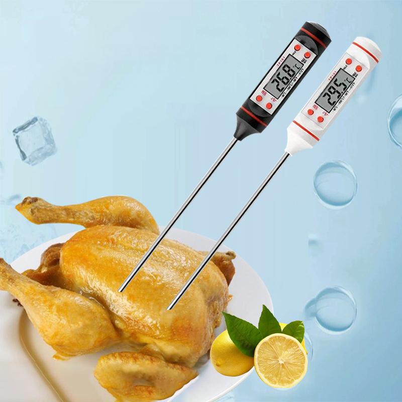 Пищевой термометр Электронный зонд Молоко Гигрометр для барбекю Кухонный термометр для запеченного мяса Инструмент для измерения температуры