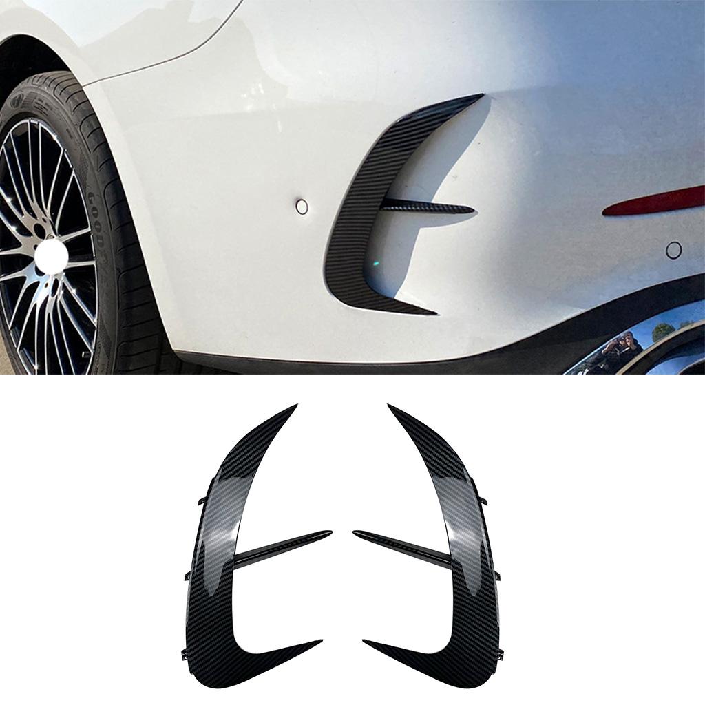 For Mercedes-Benz C-Class W206 C200 C220 C260 C300 AMG 2022 2023 Rear Bumper Splitter Body Kit Spoiler Air Vent Cover Sticker