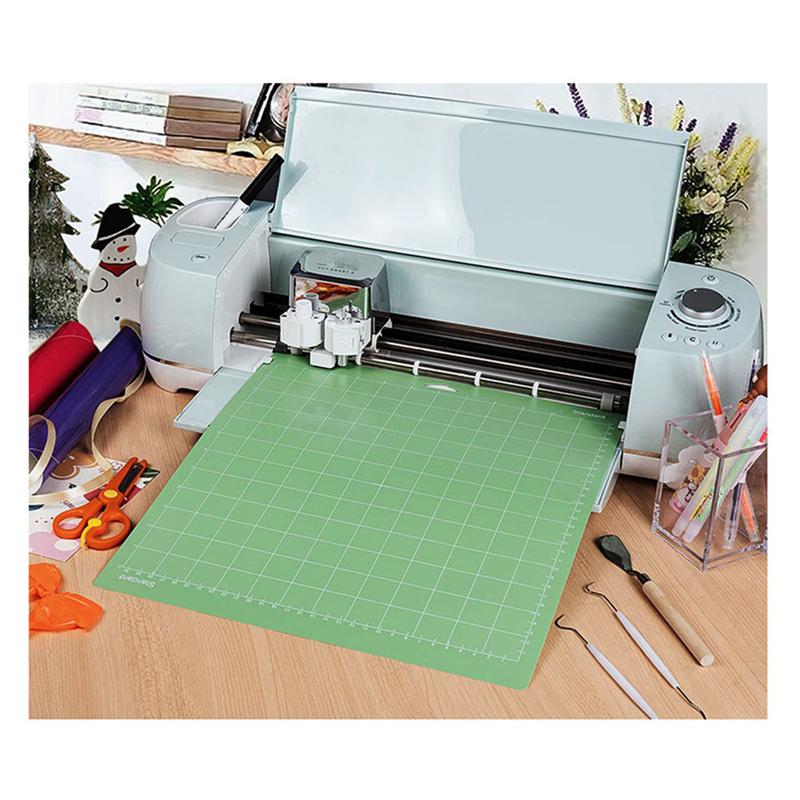 A96I-Режущий коврик для Cricut Maker 3/Maker/Explore 3/Air 2/Air/One 12 шт. 12X12 дюймов Режущие коврики Запчасти Аксессуары Зеленый