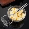 Картофелемялка из нержавеющей стали Кухонный инструмент для пюре из картофеля Кухонные гаджеты для пюрирования Мяса Фасоли Овощей Фруктов Приготовление Пищи Дом