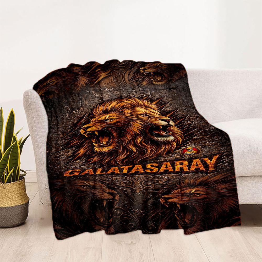 Galatasaray 121 Blanket Soft & Cozy Perfect for Chair Sofa Livingroom Four Seasons Multipurpose Digital Print Best Holiday Gift for Friends Family