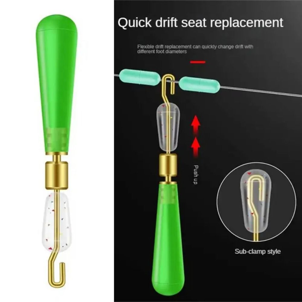 10 шт. Быстросменные Быстрые Силиконовые Вращающиеся Сиденья для Поплавков для Рыбалки