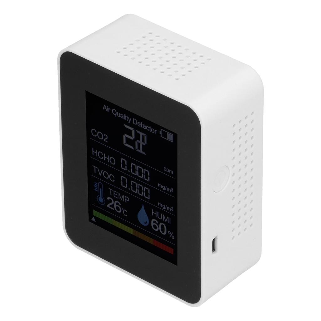 Многофункциональный детектор CO2 ZNAZ2CO3 Инфракрасный датчик 5 в 1 Многофункциональный детектор углекислого газа для дома