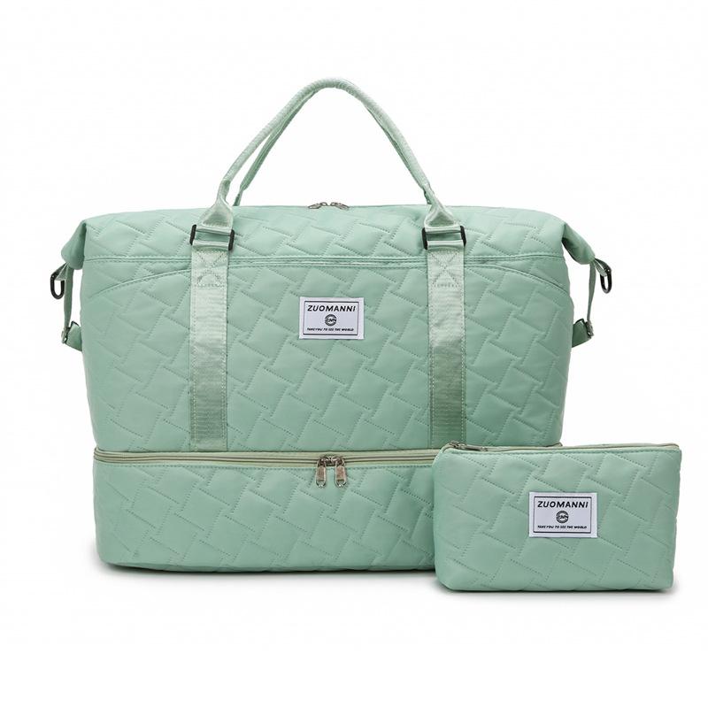 Large Capacity Travel Bag Women's Short-distance Outgoing Luggage Bag Storage Bag Dry And Wet Separate Sports Fitness Handbag