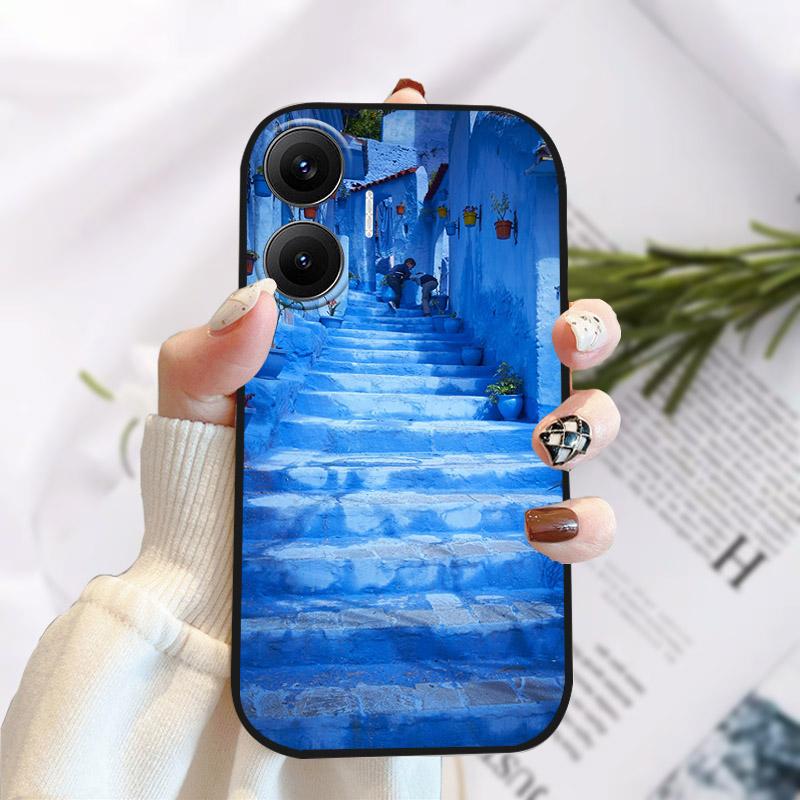 Ударопрочный TPU чехол для Xiaomi Poco F7 5G Защитный чехол Мягкий силиконовый чехол для телефона для Xiaomi POCOF7 Защитный корпус Coque Funda