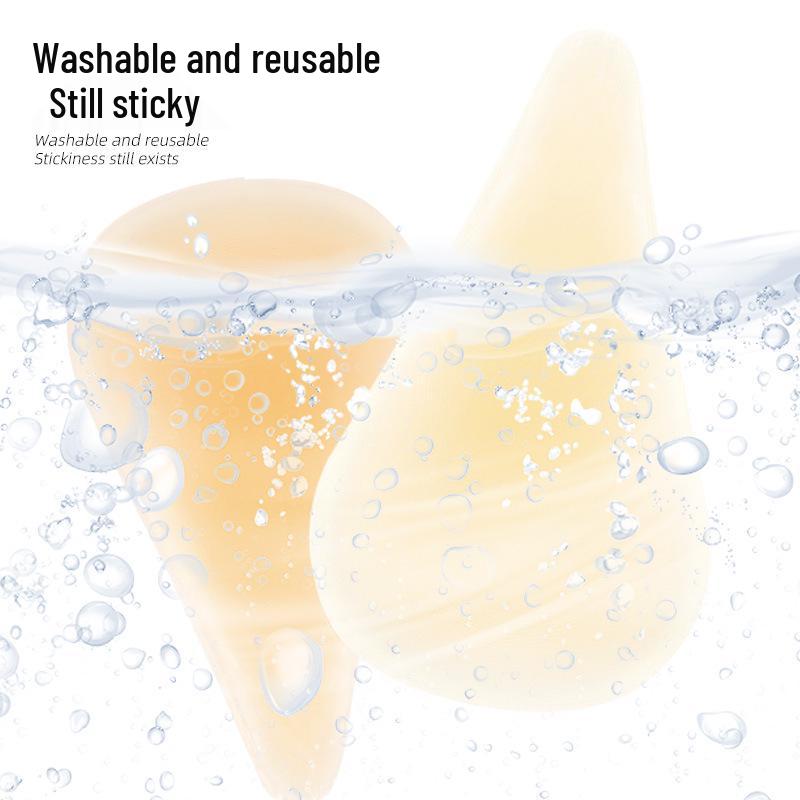 "Бесшовные самоклеящиеся силиконовые накладки на соски для спорта, йоги и купальников".