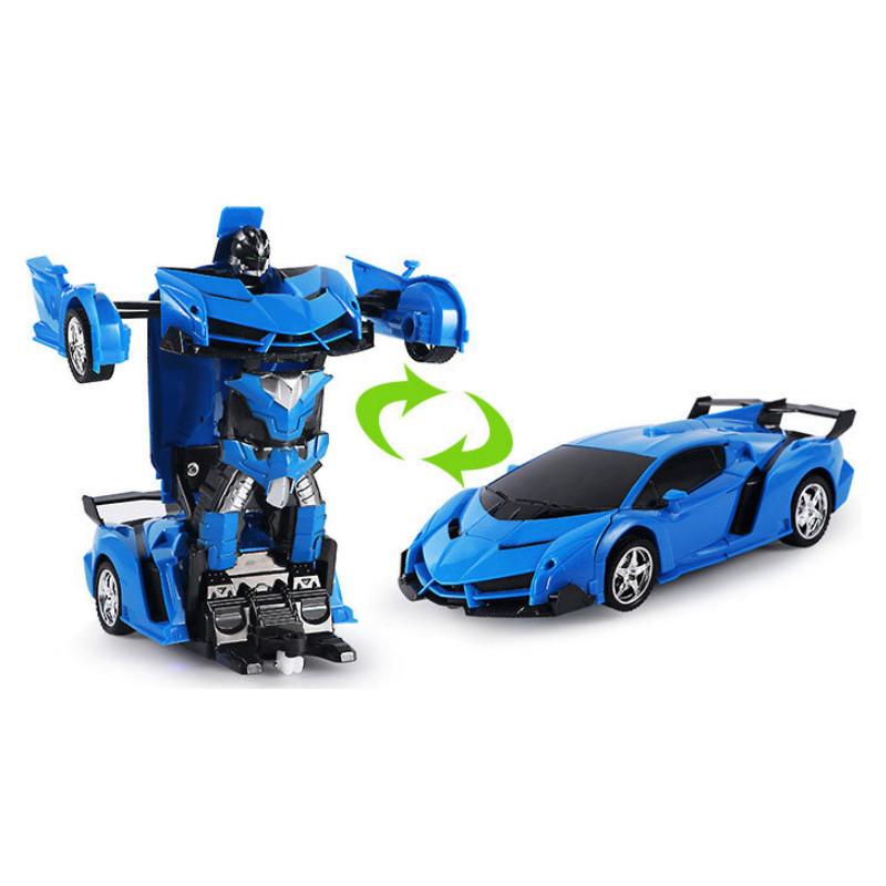 Remote Controlled Racing Car Robot Model Children Toy With Lighting Function For Young Car Enthusiasts