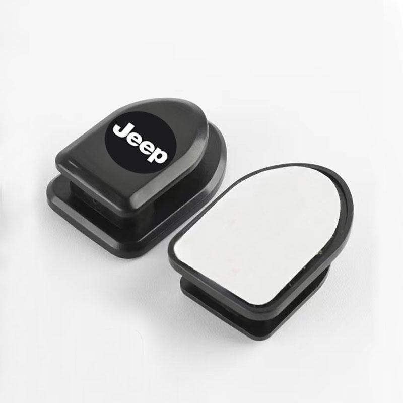 Mini Car Hooks USB Cable Headphone Key Storage Hooks For Jeep Wrangler Grand Cherokee Compass Renegade Tyre Stem Air Caps
