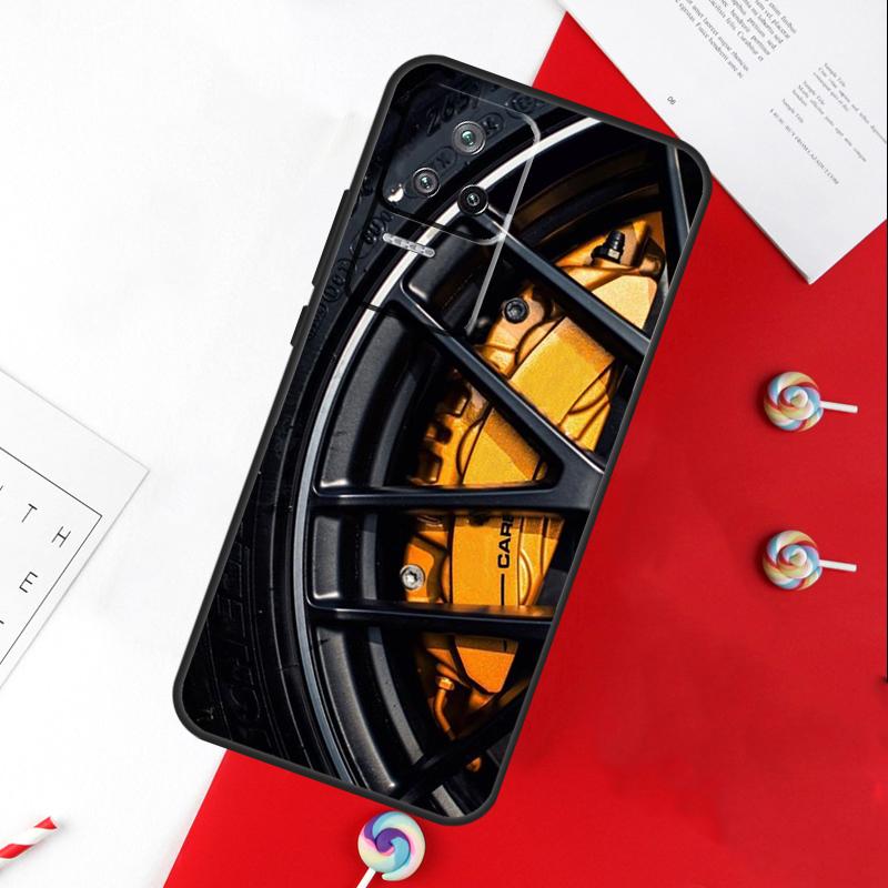 Чехол-накладка на колесо спортивного автомобиля для Xiaomi 13T 11T 12T 14T Pro 13 14 15 Ultra POCO X7 Pro X3 X5 X6 F5 F6 M6 Pro