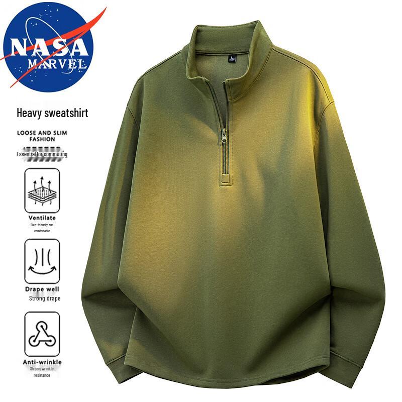 NASA MARVEL Men's/Couple's Anti-Wrinkle Casual Pullover Hoodie