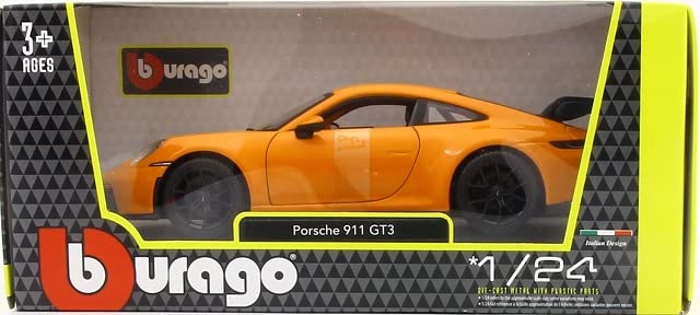 Kyosyo Bburago Porsche 911 GT3 2021 Оранжевый Готовый продукт 1/24 (992)