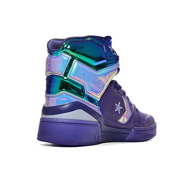 Converse Пурпурные переливающиеся кроссовки унисекс ERX Impress High Court 163796C