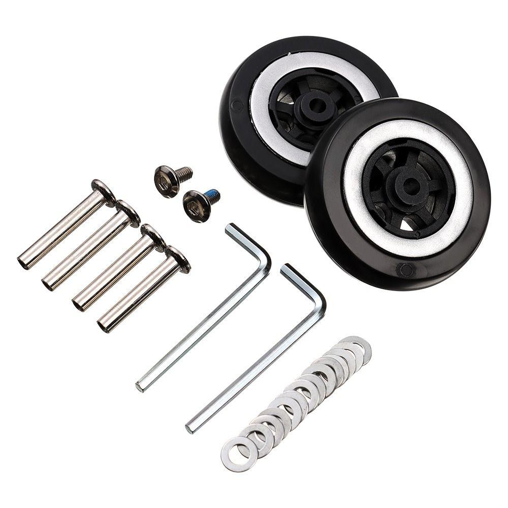 DIY с винтом, дорожные колеса для багажа, замена колес, комплект для ремонта колес, детали чемодана, оси