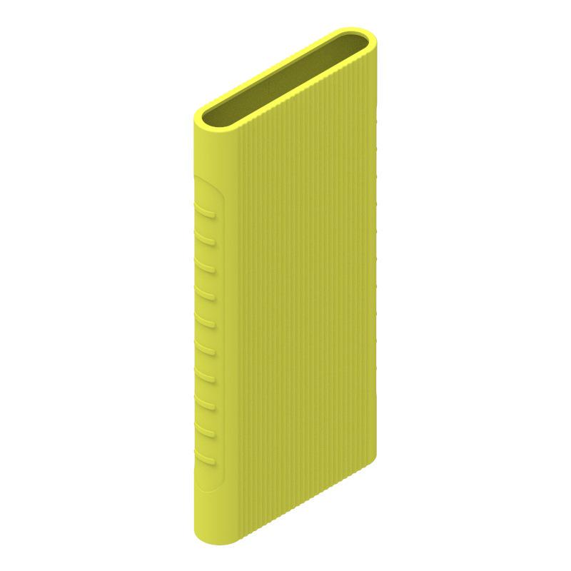 Мягкий силиконовый защитный чехол для нового Xiaomi Power Bank 2nd II/3rd III 10000 мАч с двойным USB