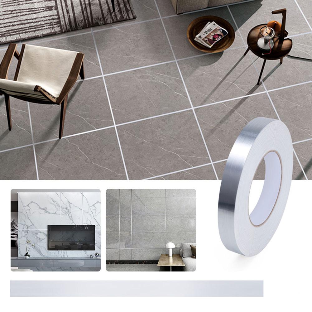 50 м клейкая лента для швов на плитке шириной 0,5/1 см самоклеящаяся водонепроницаемая лента для заделки щелей на стенах декоративная лента для комнаты