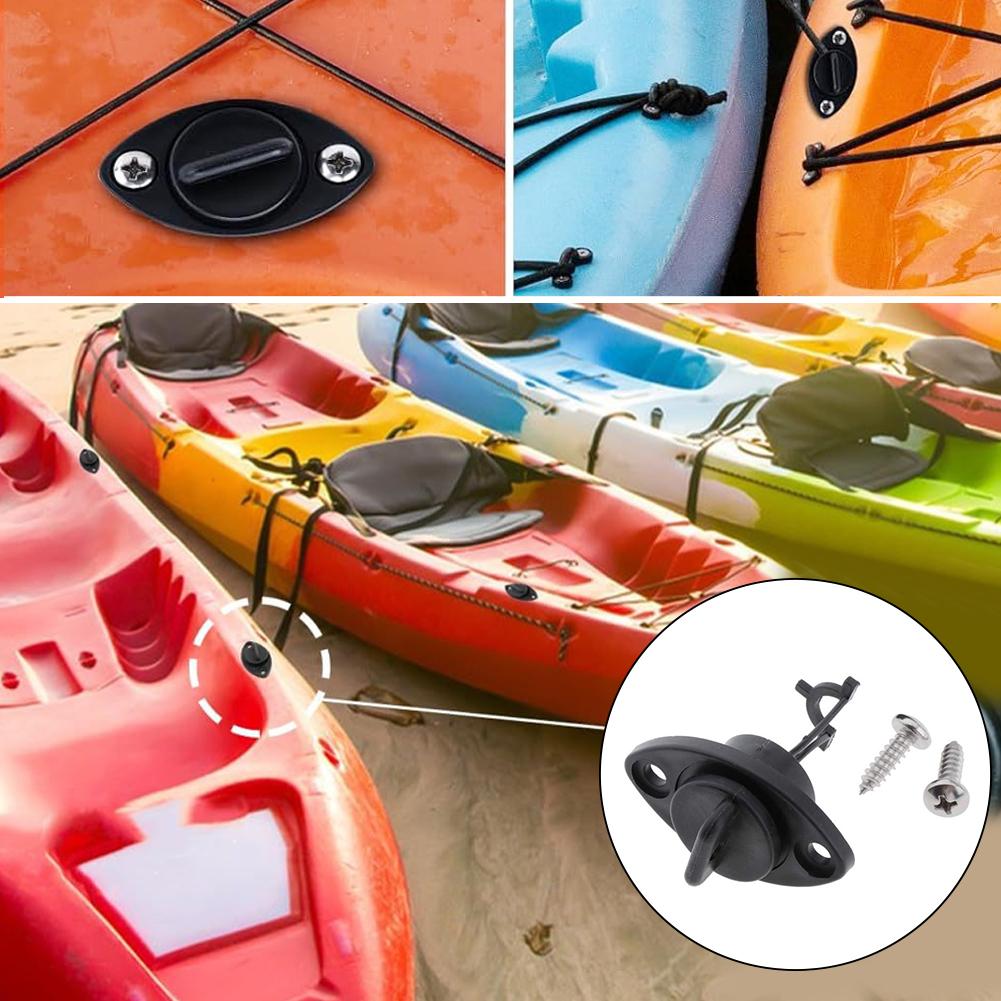 Multifunctional Boat Marine Drain Hole Bung Plug Yacht Raft Dinghy Canoe Boat Oval Drain Plug Marine Hardware Accessories