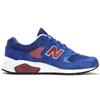New Balance NB 580 Замша, Текстиль Дышащие, Легкие Покрытие Низкие Повседневная Обувь для Бега Мужская Синий D Ширина MRT580LA(D)