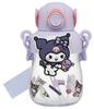 Скейтбордист Резиновый Талисман Защелка для Соломинки Наплечный Sanrio Любовь Каждая Бутылка, 650 мл, Открытие Одним Нажатием, Функция, Ручка, Ремешок, Куроми, День, PRMC7ST-A
