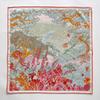 1116 summer new personalized versatile silk wool mixed square scarf women's thin versatile sunscreen shawl silk scarf wholesale