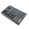 Live Sound Card Sound Board with Multiple DJ Mixer Effects Voice Changer and LED Light for Streaming Podcasting Game