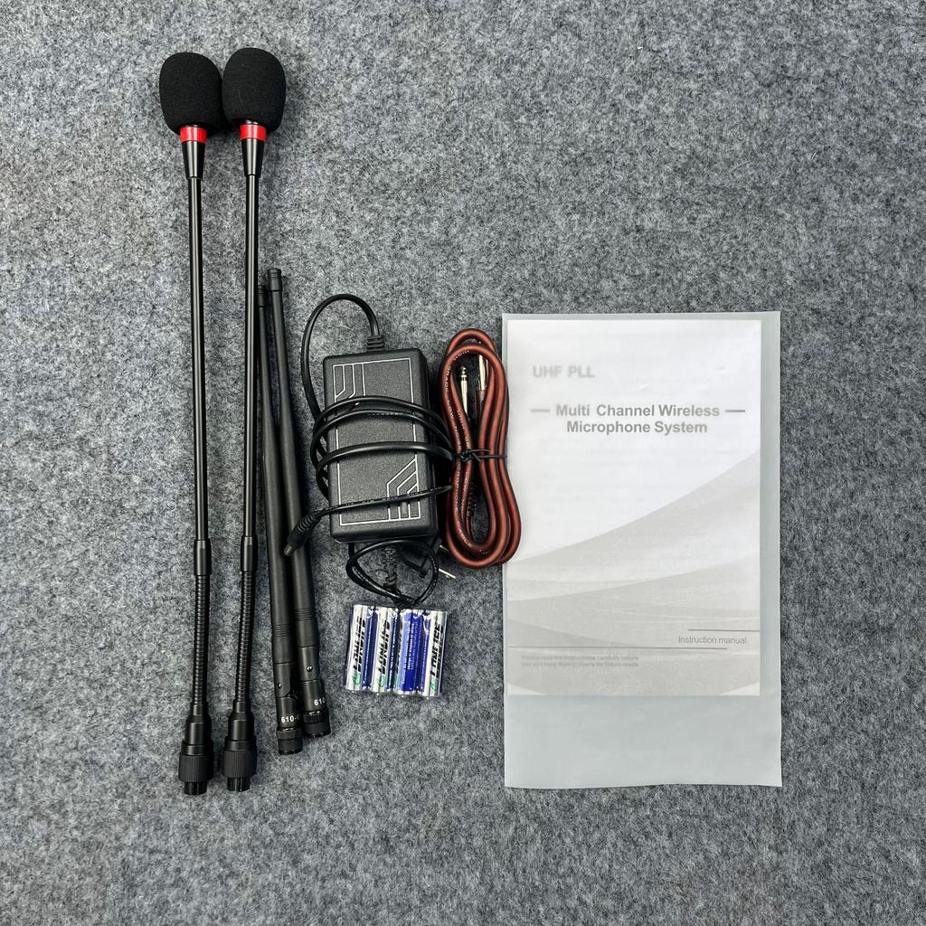 U-Band Infrared Frequency Wireless Lavalier & Headset Conference Microphone